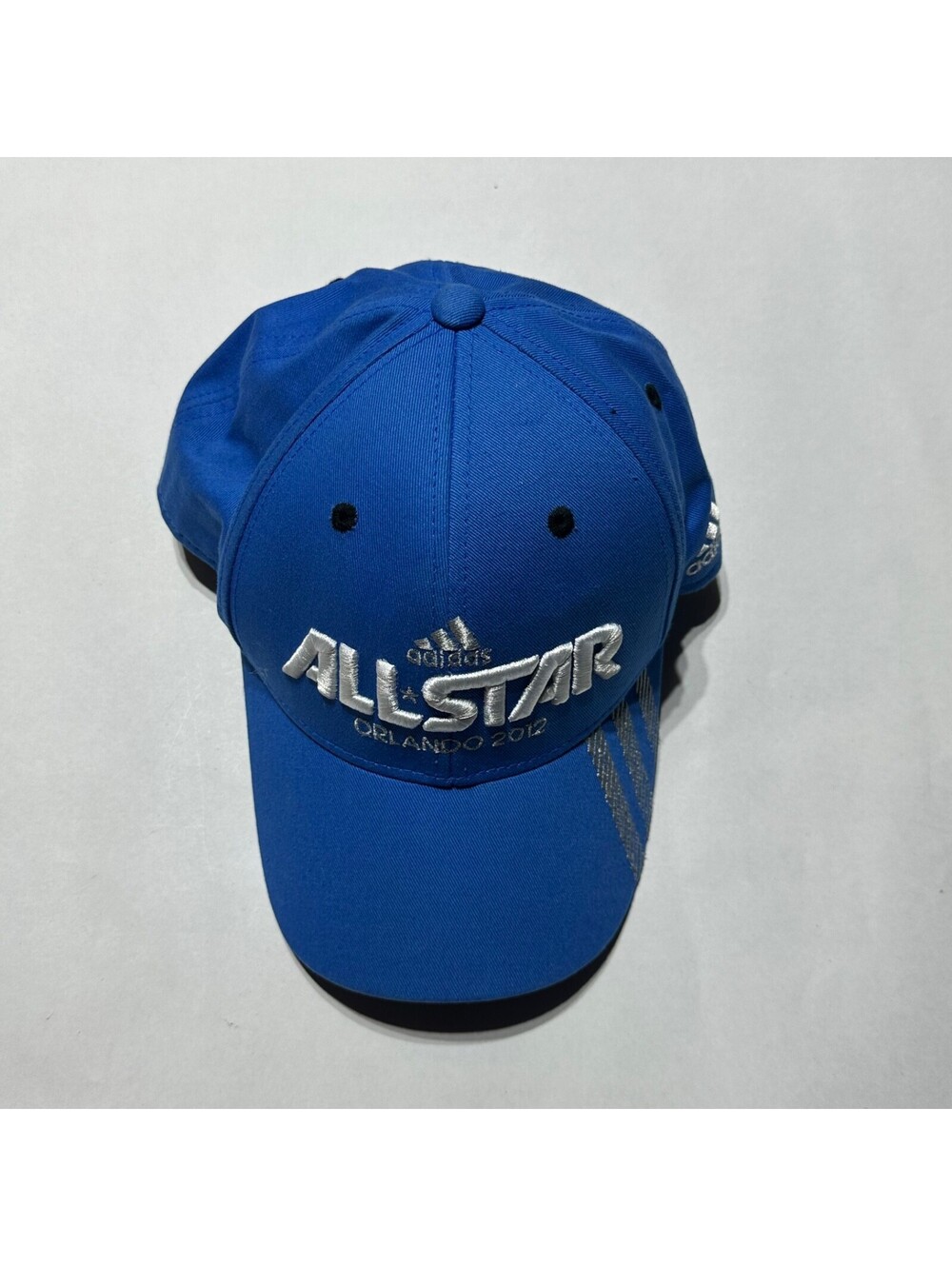 Men's Adidas NBA ALL STAR 2012 Orlando Hat Cap Blue Adjustable One Size Official